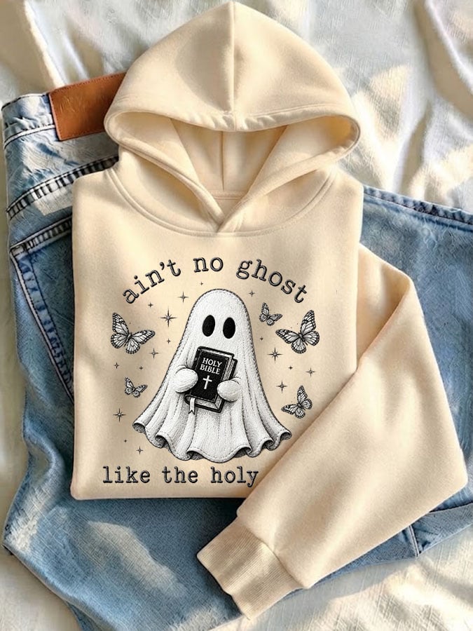 Women's Ain’t No Ghost Like The Holy Ghost Print Sweatshirt