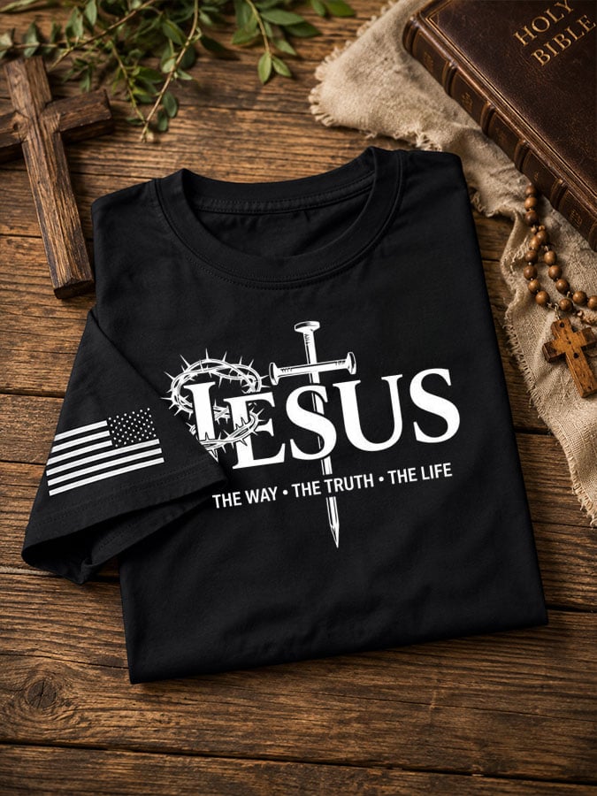 Women's Faith Print Short-Sleeve T-Shirt