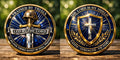 Faith & Strength Christian Challenge Coin