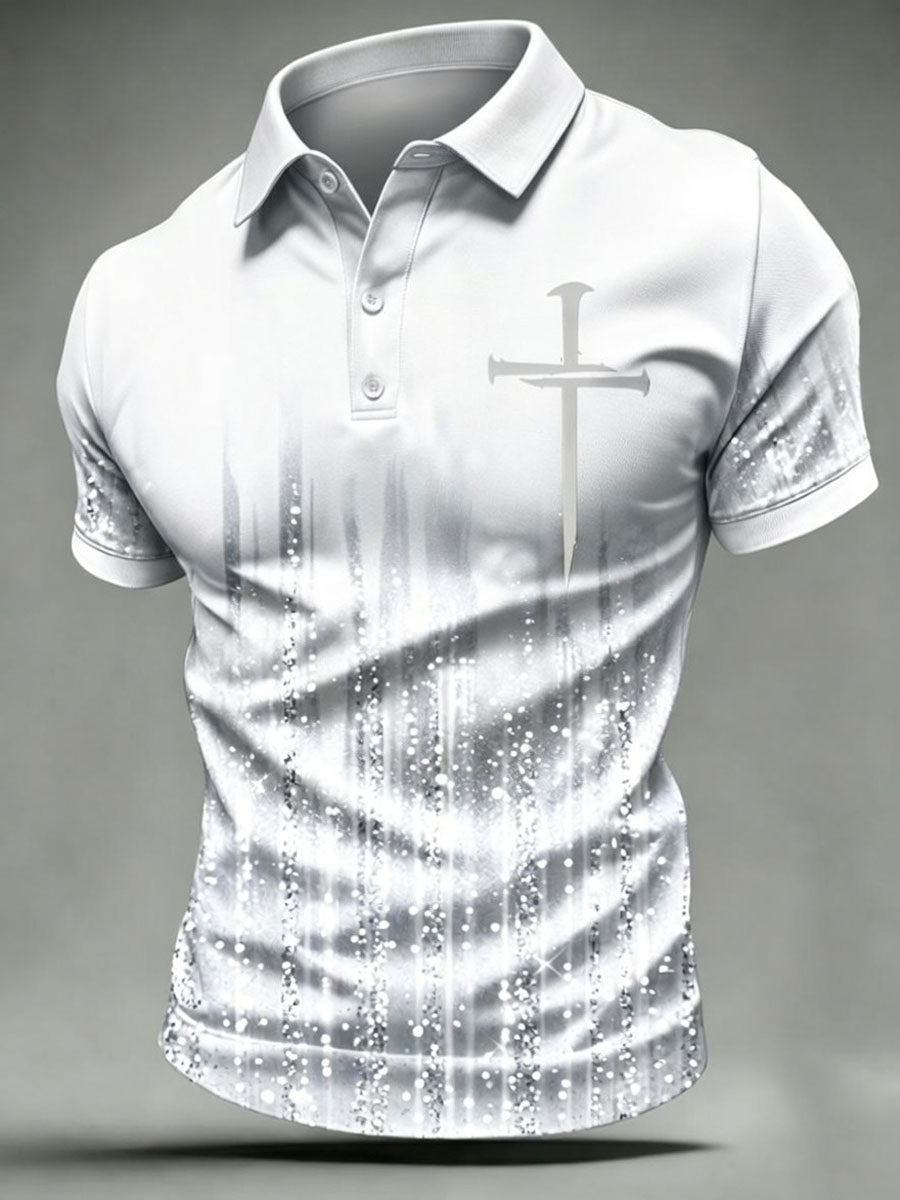 Men'S Faith Printed POLO Shirt