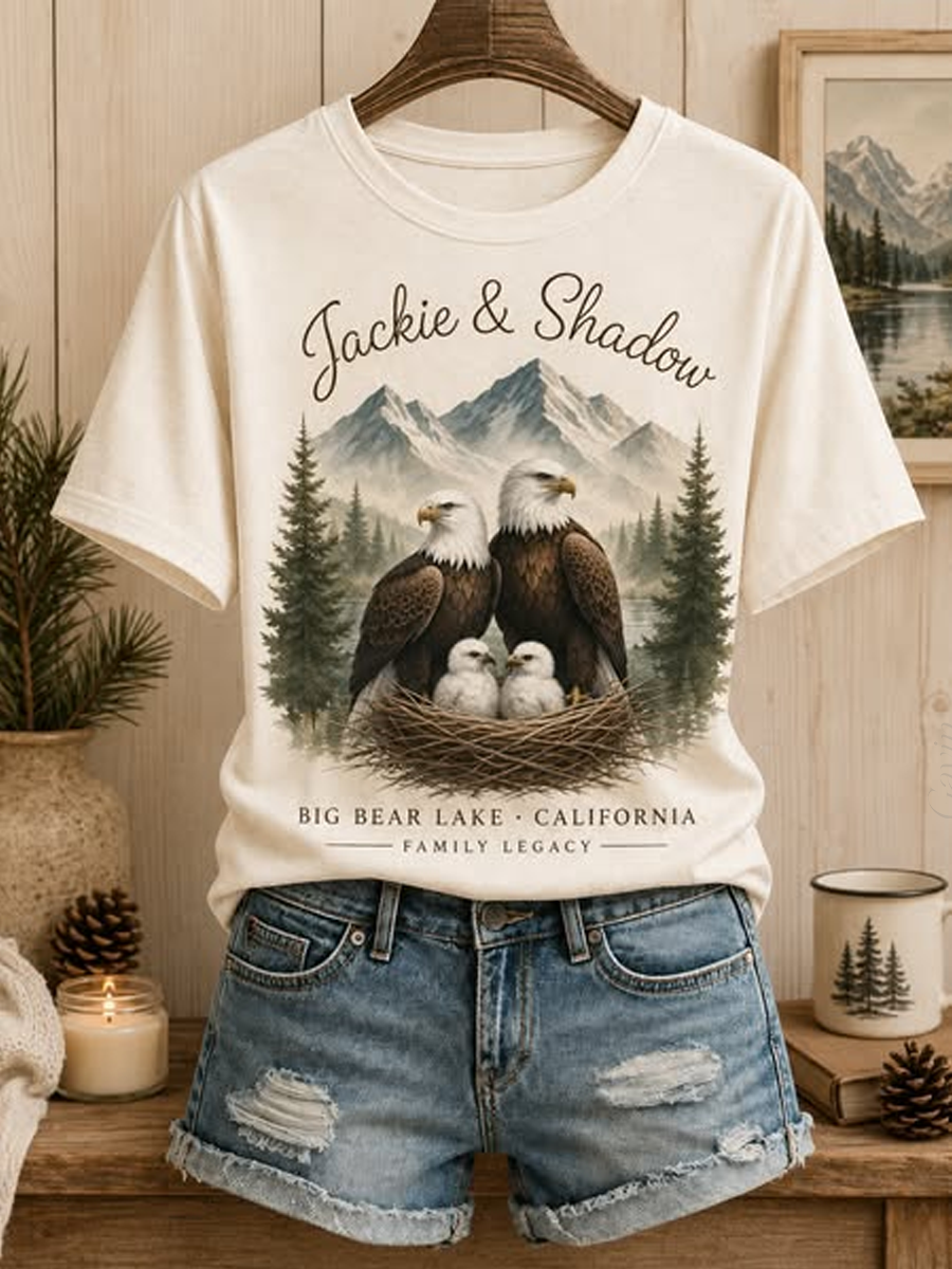 Women'S Casual Bald Eagle
