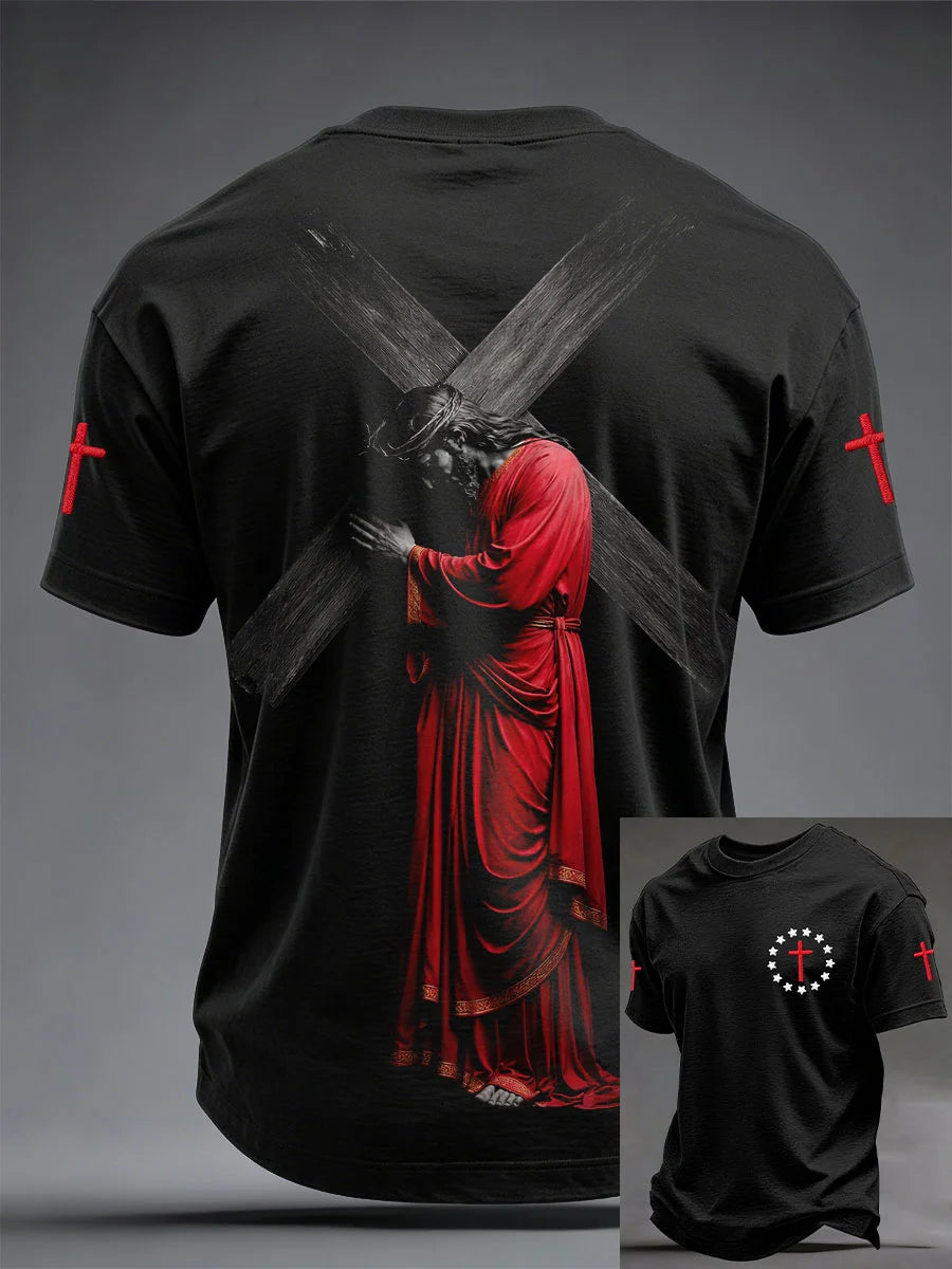 Christian Jesus Faith Casual Printed T-Shirt