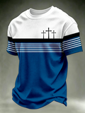 Men'S “Faith” Waffle Knit T-Shirts