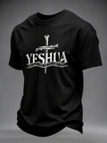 Men'S Faith Printed Short Sleeved T-Shirt