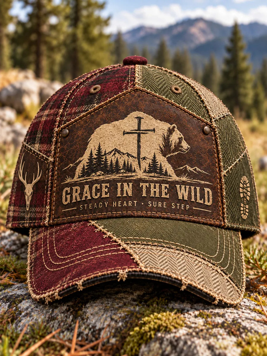 Retro Hunting Season Art Printed Baseball Cap