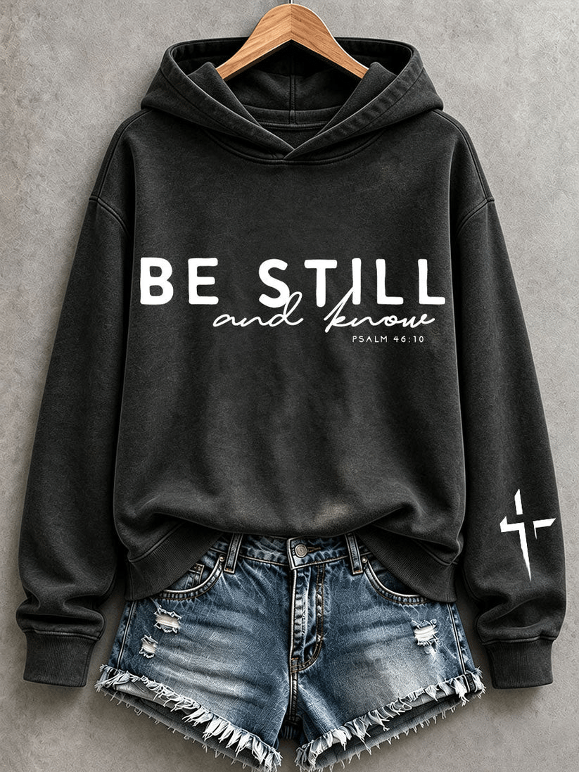 Women's Be Still And Know Hoodie
