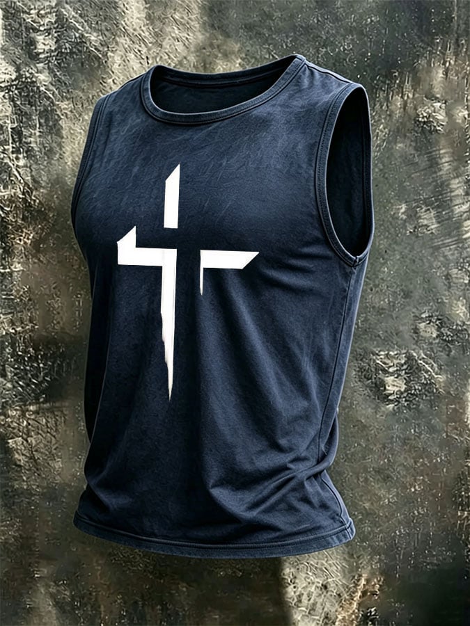 Men'S Casual Printed Vest
