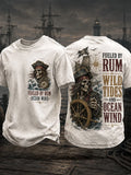 MEN'S "FUELED BY RUM WILD TIDES AND OCEAN WIND" TOPS