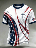 Men's Faith Casual Printed T-Shirt