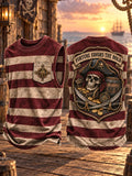 Fortune Favors The Bold Vintage Pirate Sleeveless Shirt