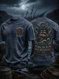 Men's "Runs On Rum Bad Decisions And Sea Air" T-shirts